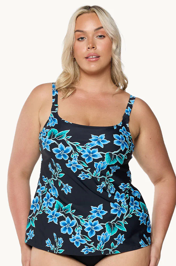 Bahamas Blue Tank Tankini Separate - Image 2