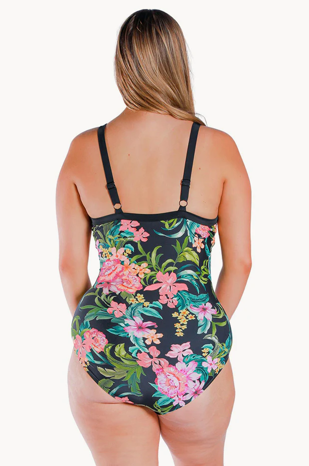 Bora Bora F/G Cup Ruched One Piece - Image 2