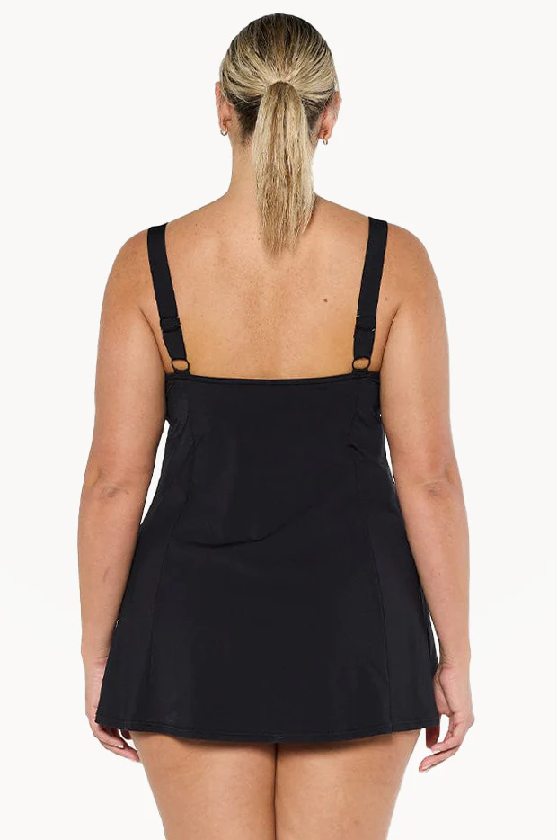 Carnival Wide Strap Swim Dress - Image 2