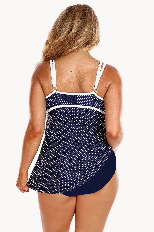 Dots DD/E Cup Swim Dress One Piece - Image 5