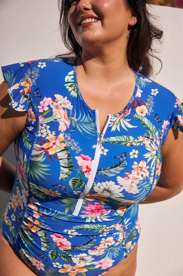 Florida Frill Sleeve Sunsuit - Image 7