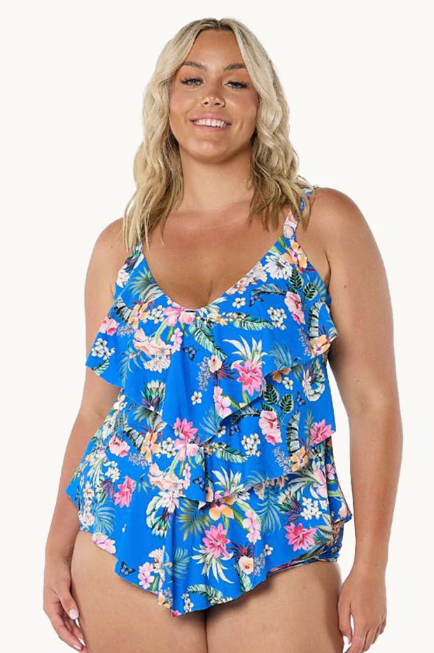 Florida Tiered Frill Tankini Separate - Image 2