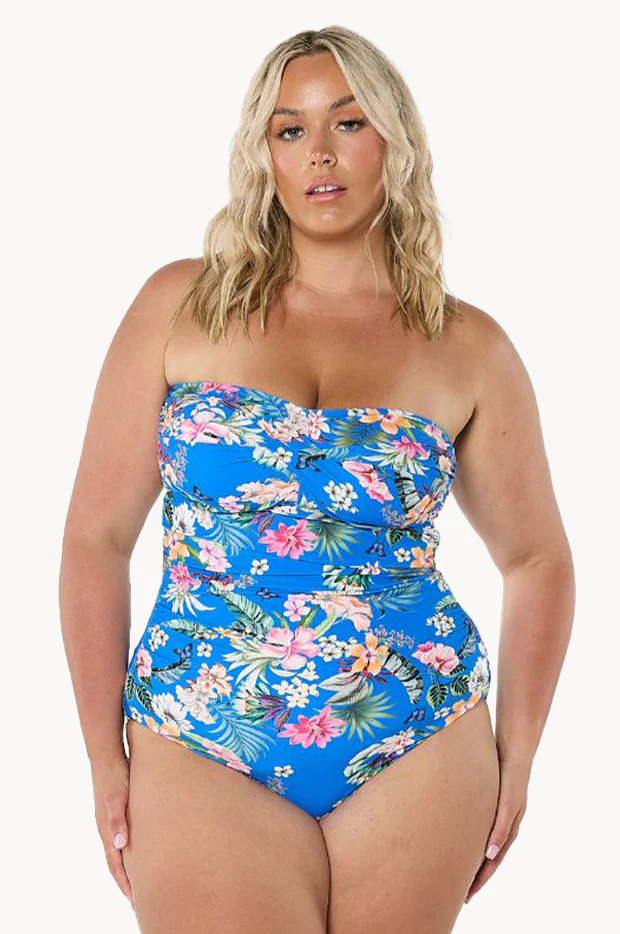 Florida Twist Bandeau One Piece - Image 2