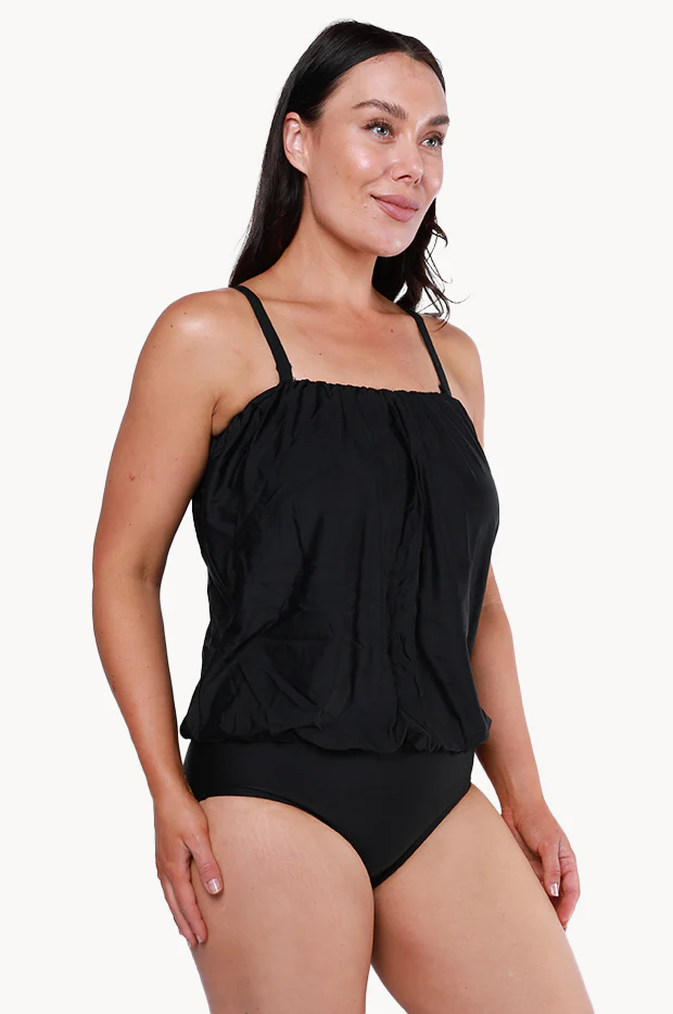 Flounce Bandeau One Piece - Image 2