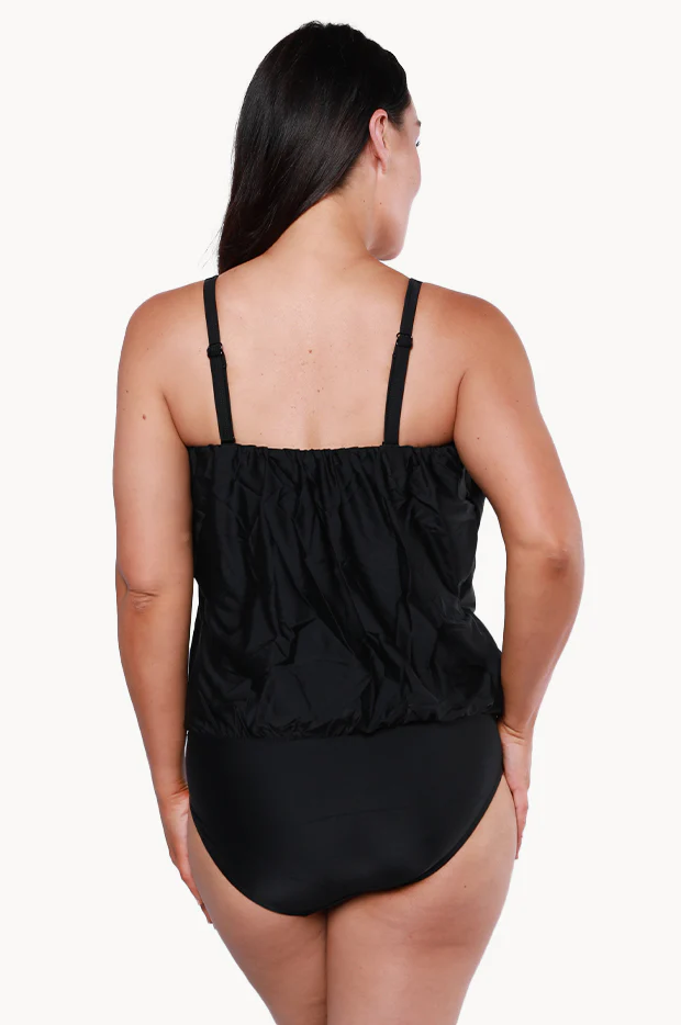 Flounce Bandeau One Piece - Image 3