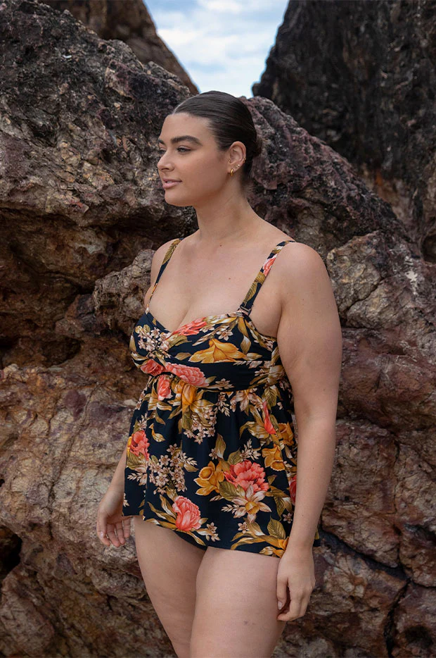 Frenchy Black DD/E Cup Swing Tankini Separate - Image 4