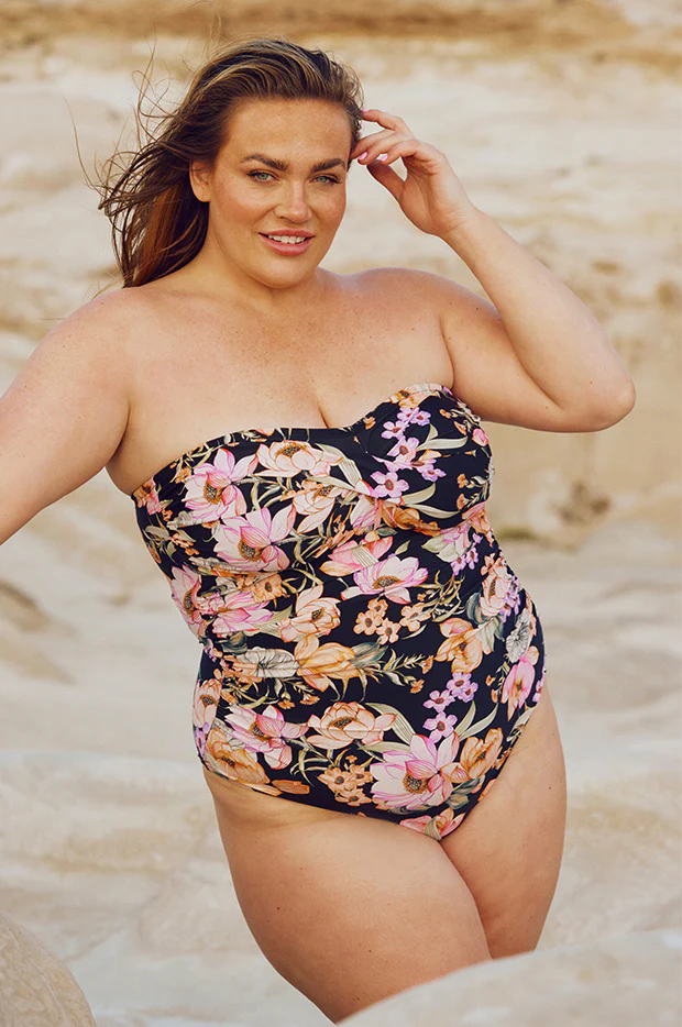 Kokomo Twist Front Bandeau One Piece - Image 4