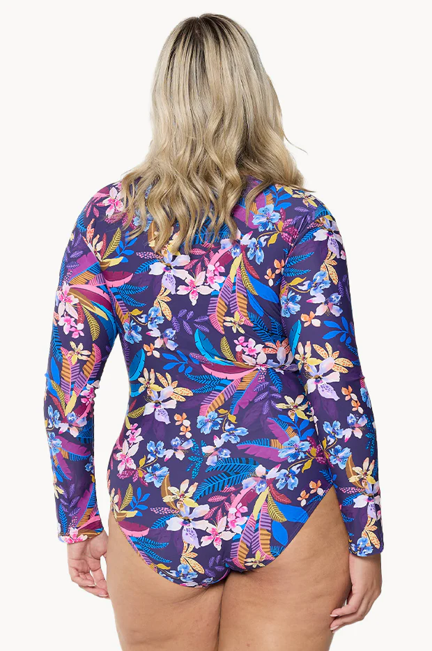 Majorca Long Sleeve Sunsuit - Image 2