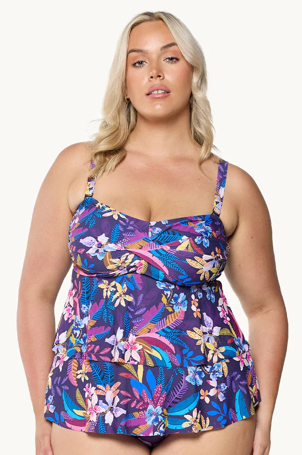 Majorca Tiered Bandeau Tankini Separate