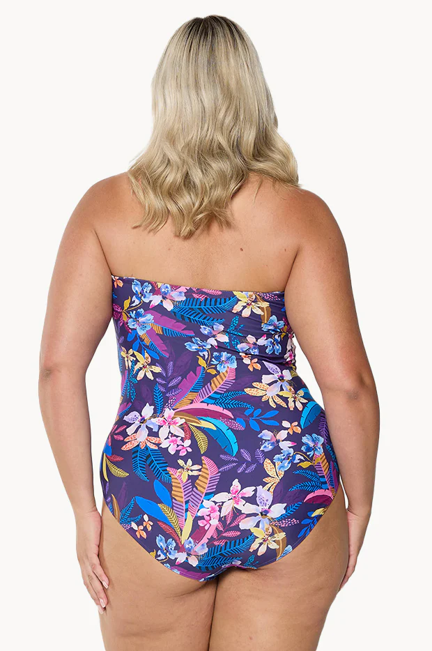 Majorca Twist Bandeau One Piece - Image 2