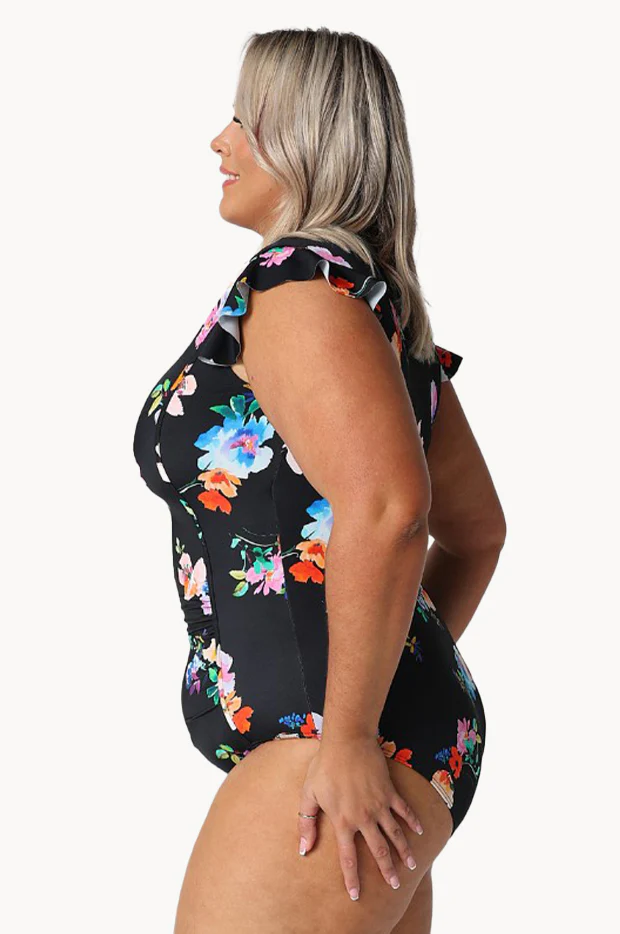 Malibu Frill Sleeve Sunsuit - Image 2