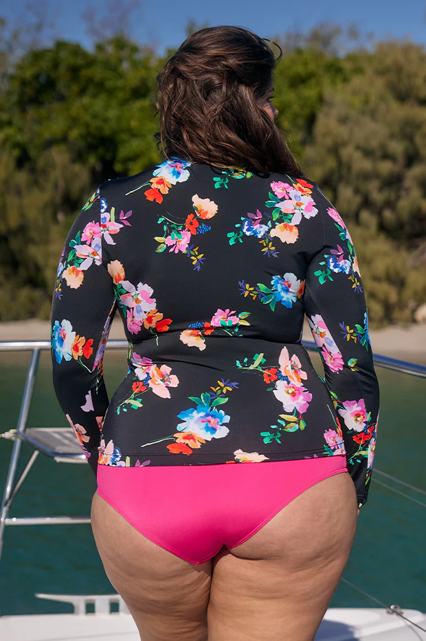 Malibu Long Sleeve Zip Suntop - Image 5
