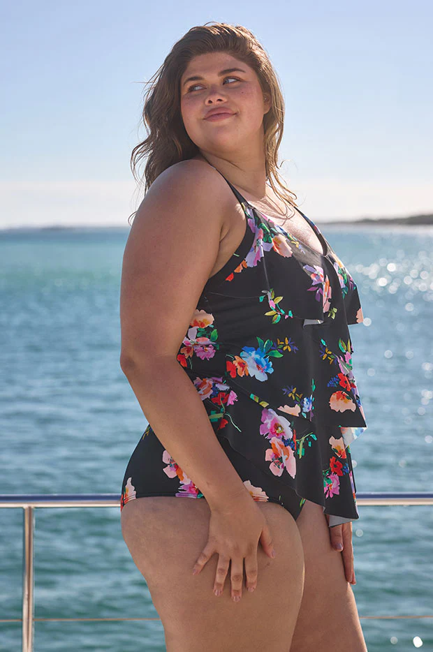 Malibu Tiered Frill Tankini Separate - Image 5
