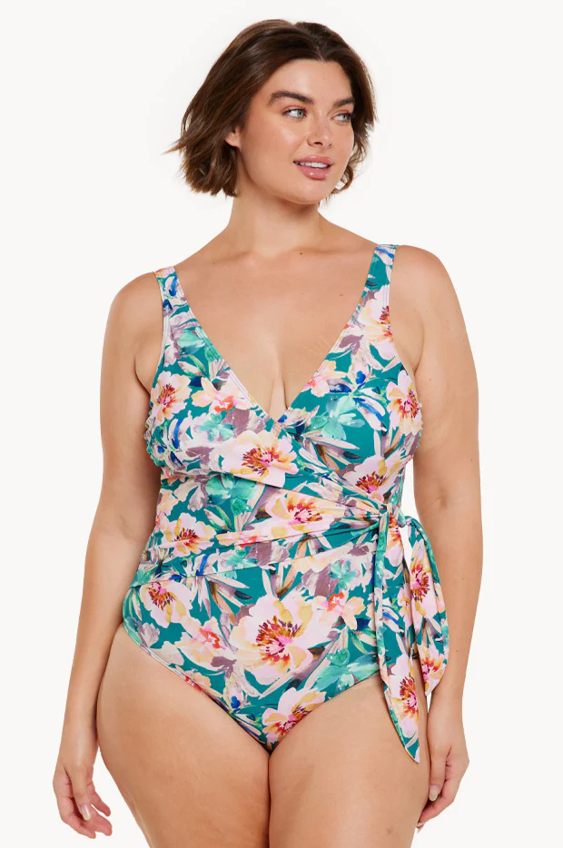 Maui Tie Cross Over One Piece