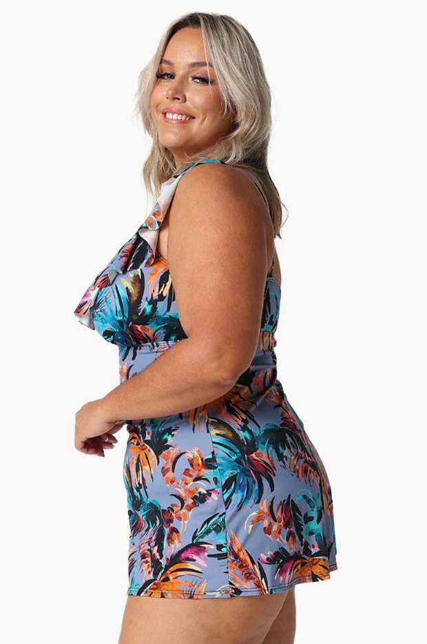 Mauritius Frill Swim Dress - Image 4
