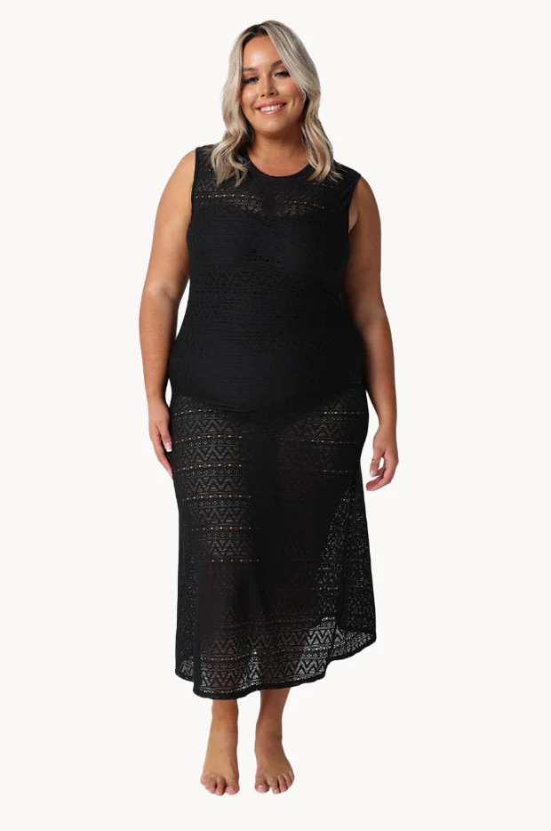 Mesh Maxi Dress - Image 2