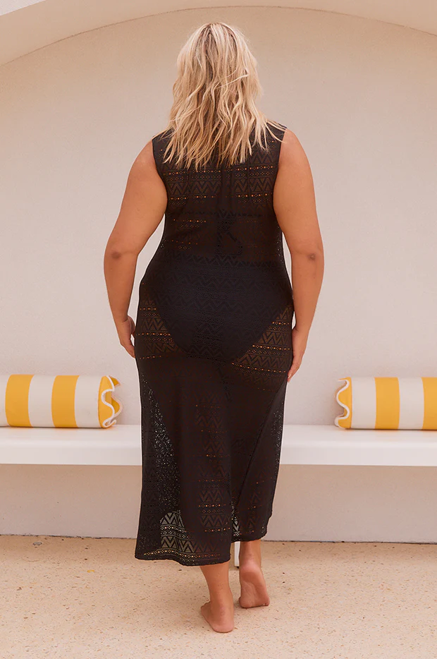 Mesh Maxi Dress - Image 6