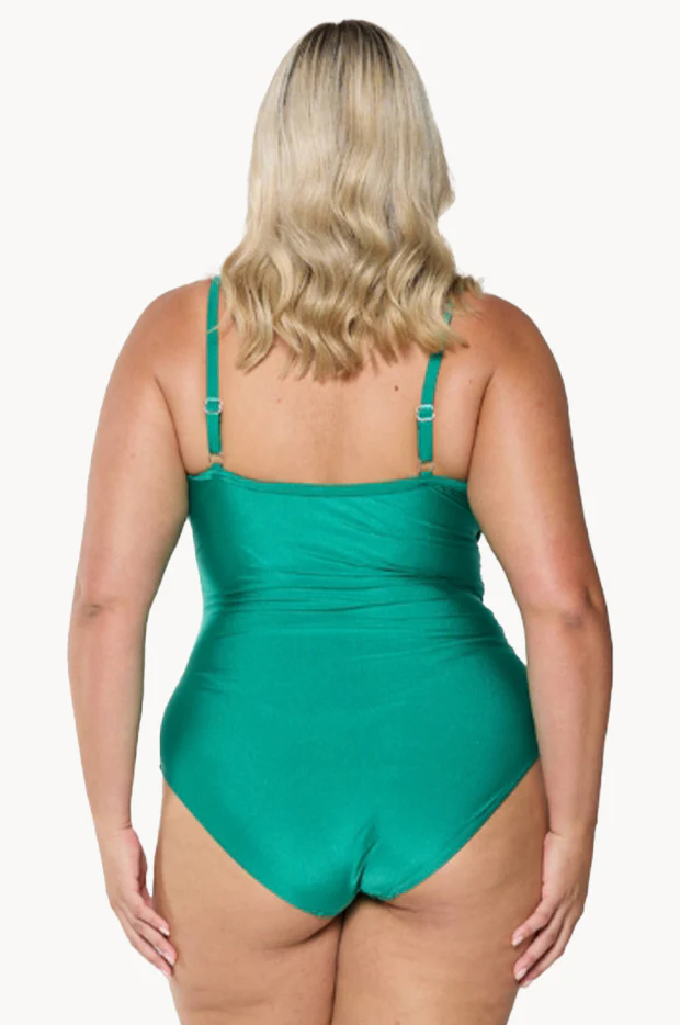Metallic Criss Cross One Piece - Image 3