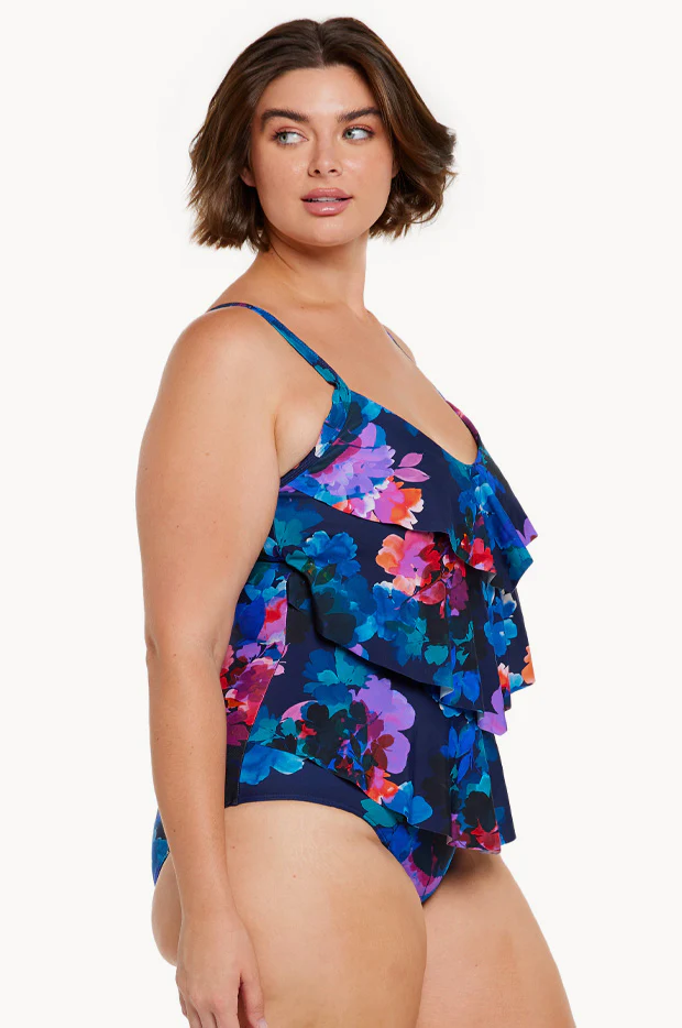 Montego Tiered Frill One Piece - Image 2