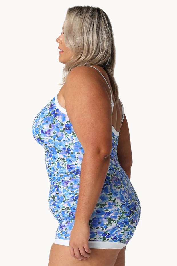 Pansy Tie Front Boyleg One Piece - Image 4