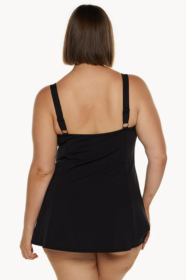 Pink Petals Swim Dress - Image 2