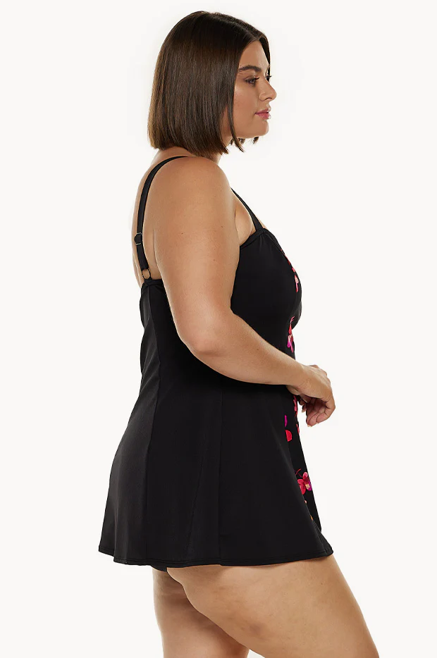 Pink Petals Swim Dress - Image 4