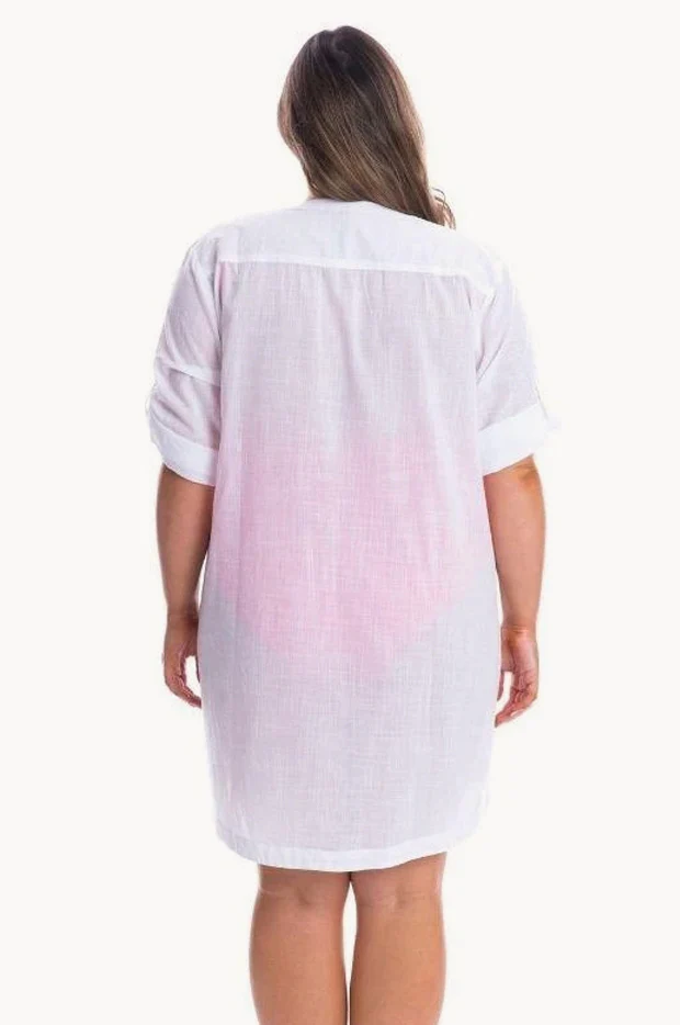 Plain Cotton Overshirt - Image 2