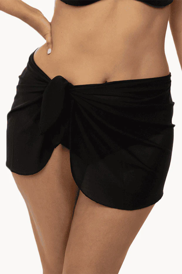 Plain Mesh Short Sarong - Image 4