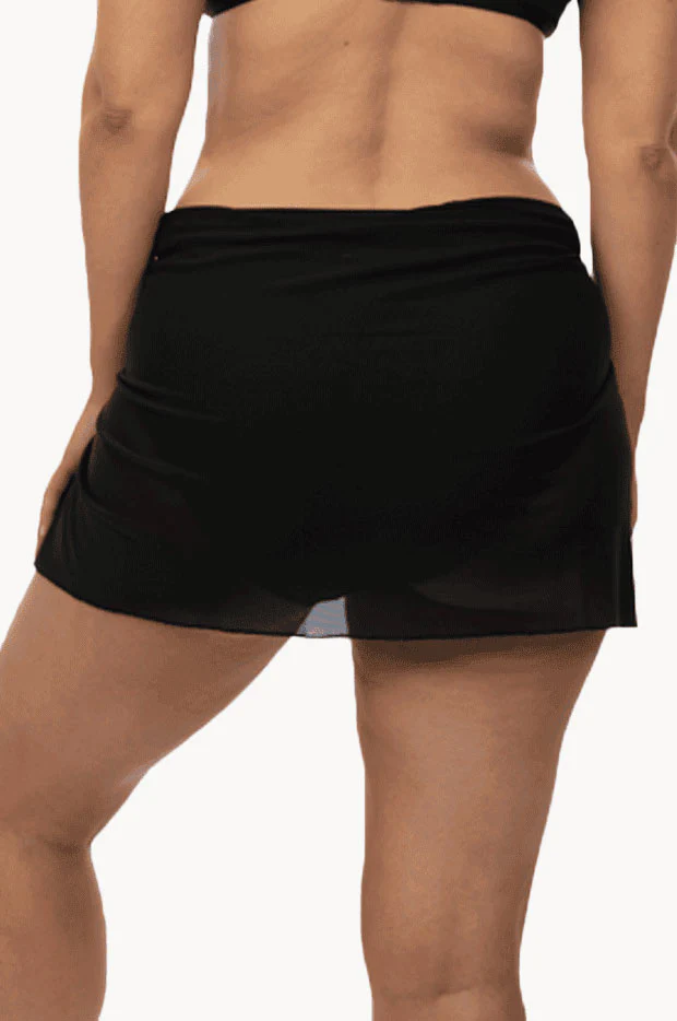 Plain Mesh Short Sarong - Image 5