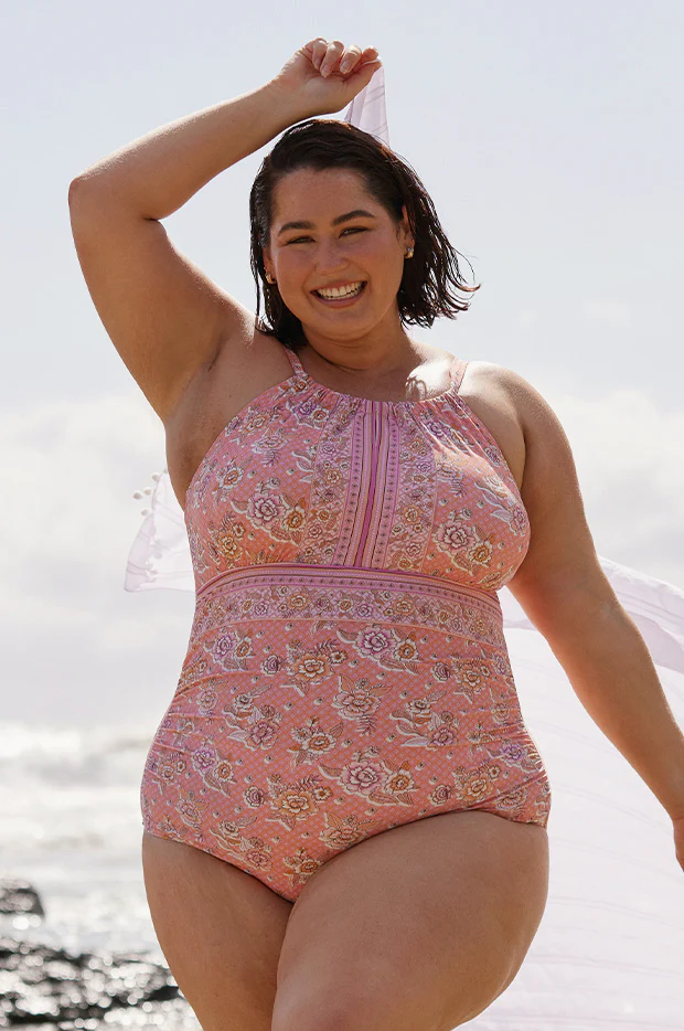 Seychelles Keyhole High Neck One Piece - Image 6
