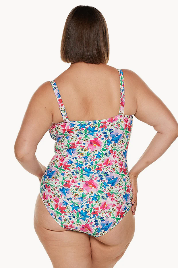 Summer Fields Shirred Bandeau One Piece - Image 3