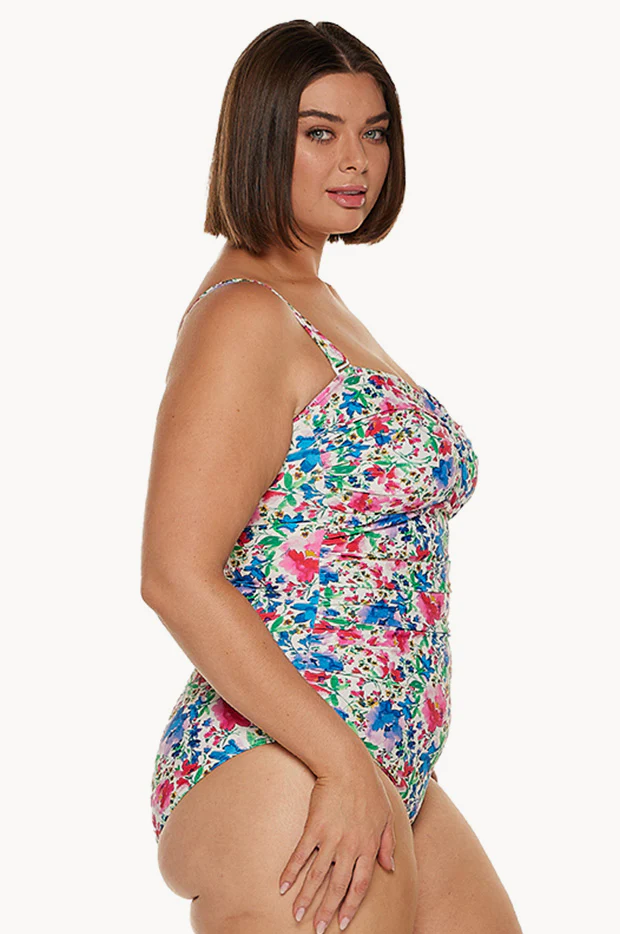 Summer Fields Twist Bandeau One Piece - Image 3