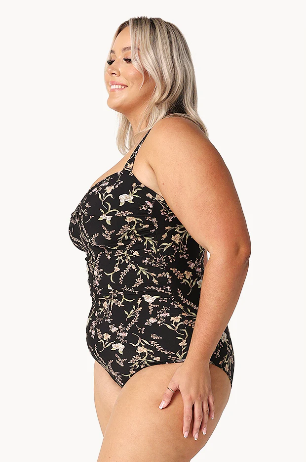Wildflowers Twist Front Bandeau One Piece - Image 3