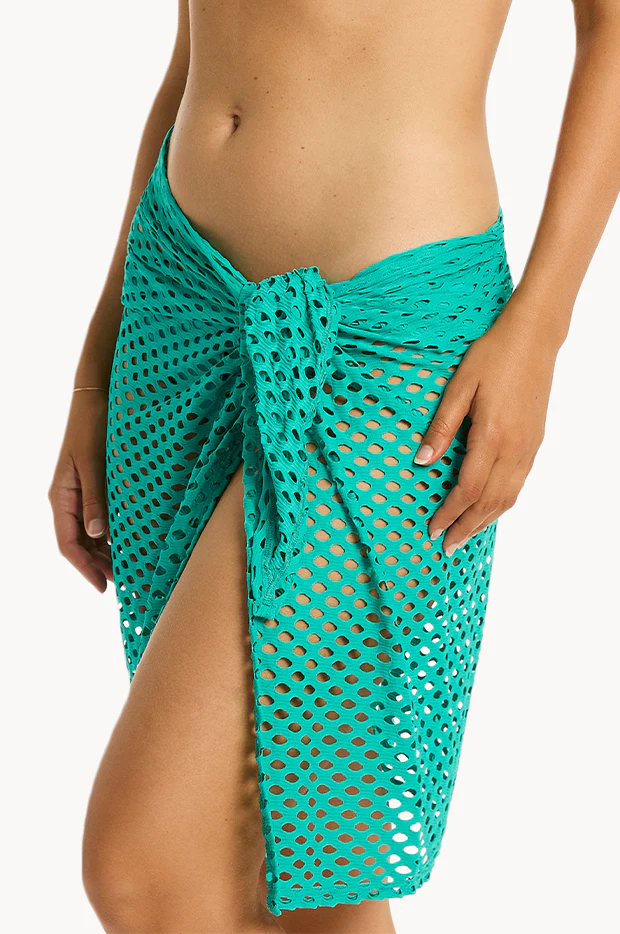 Castaway Mid Length Mesh Wrap - Image 2