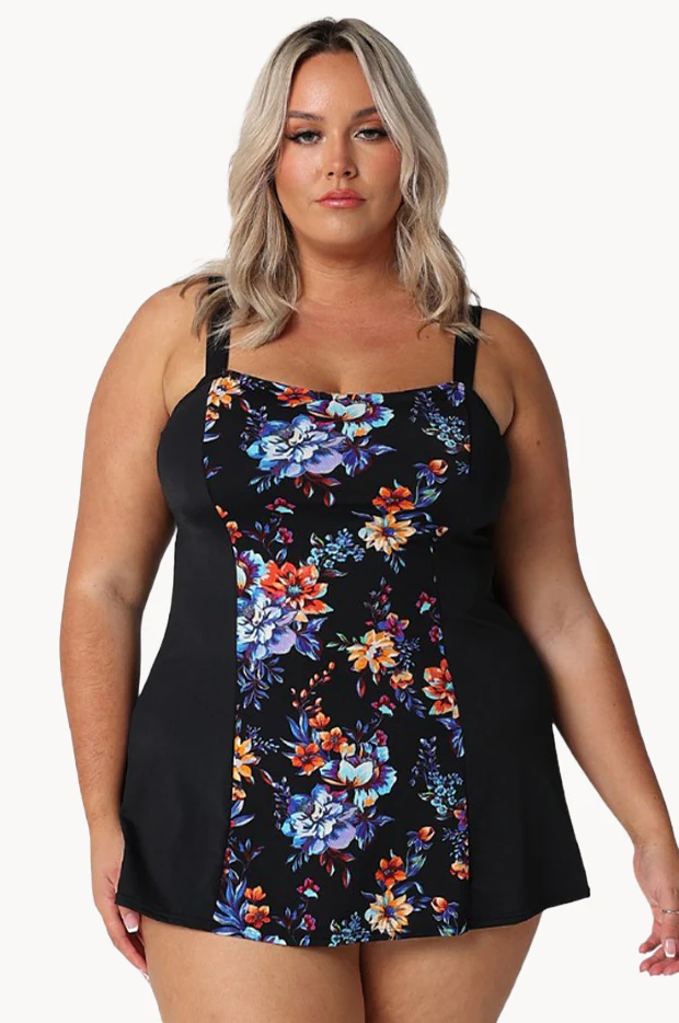 Catalina Wide Strap Swim Dress - Image 2