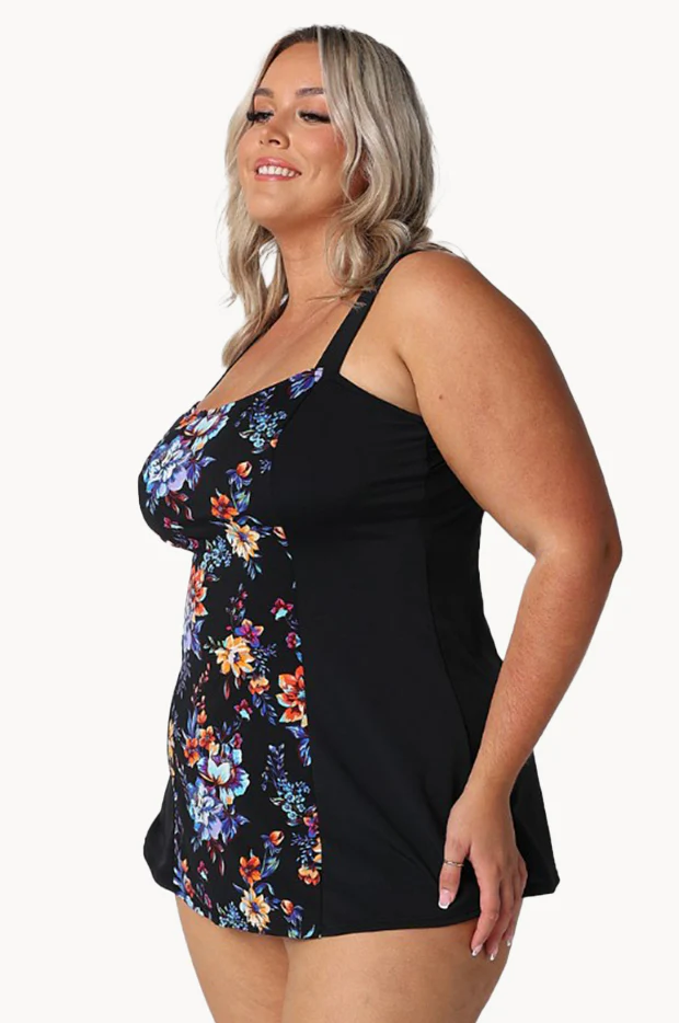Catalina Wide Strap Swim Dress - Image 3