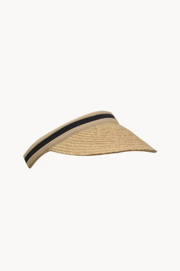 Black Stripe Band Visor