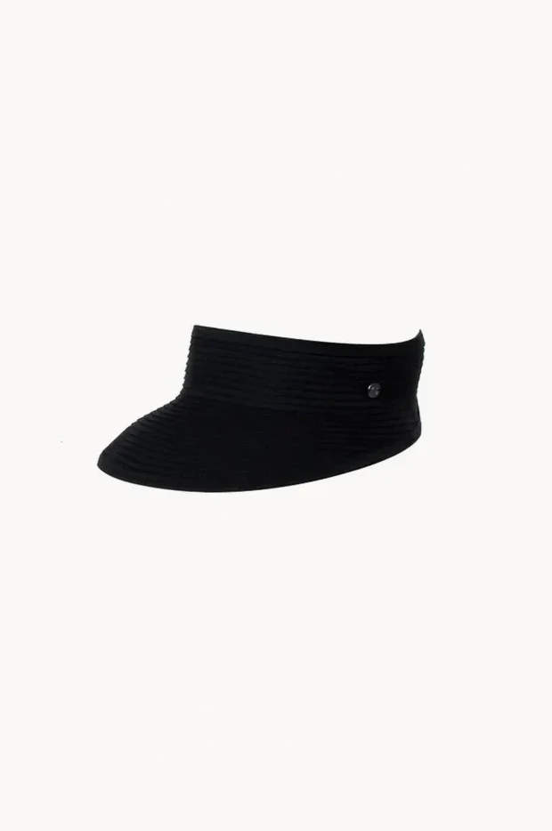 Ribbon Wide Brim Visor