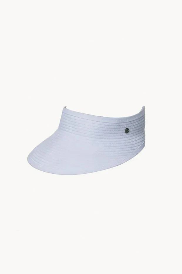 Ribbon Wide Brim Visor