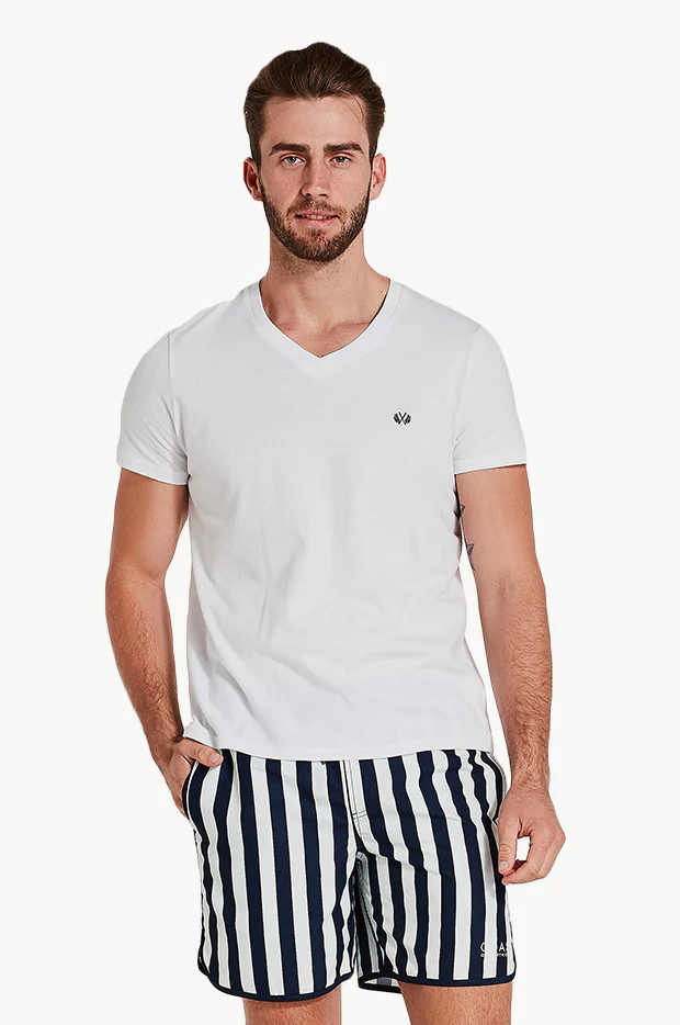 Mens Hamilton Island Stripe Boardshort - Image 3
