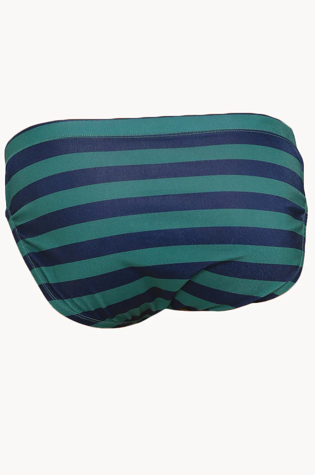 Mens Stripe Swim Brief - Image 2
