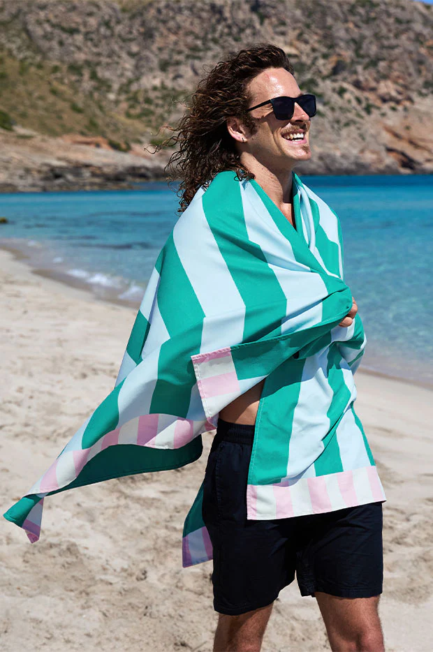 Stripe Clubhouse Microfibre Towel - Image 4