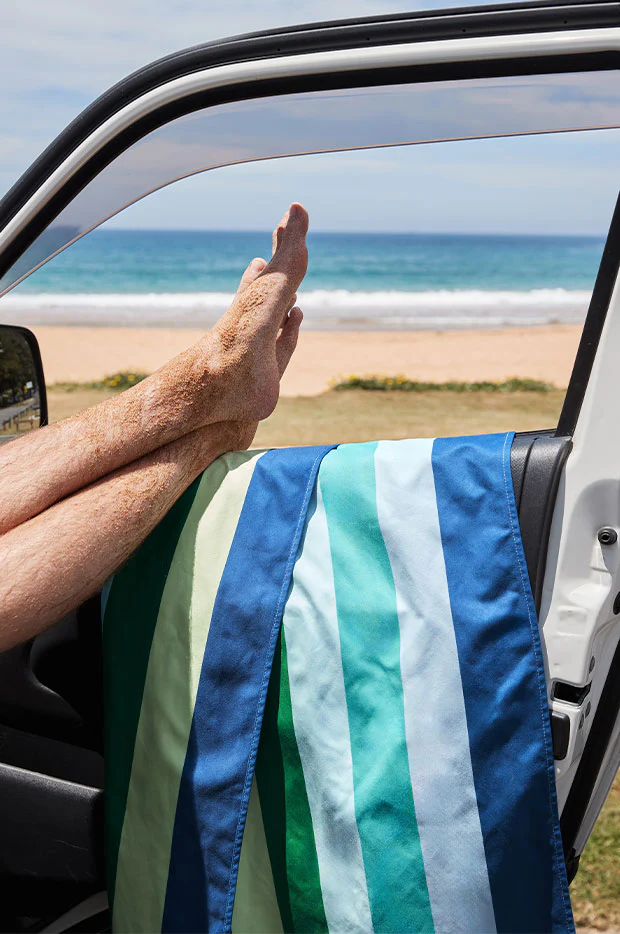 Stripe Summer Microfibre Towel - Image 3