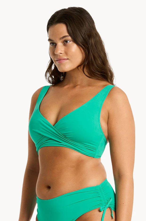 Eco Essentials Cross Front Bra - Image 3