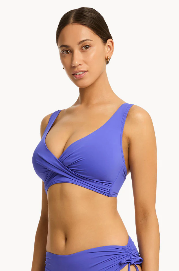 Eco Essentials Cross Front Bra - Image 3
