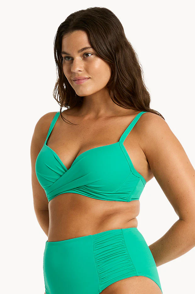 Eco Essentials D/DD Cup Cross Front Bra - Image 4