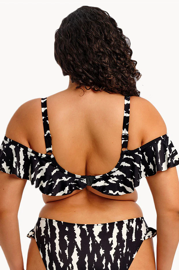 Echo Shell H Cup Ruffle Plunge Bra - Image 2