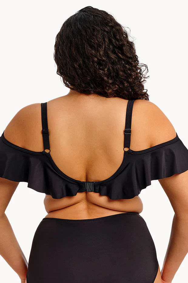 Plain Sailing Ff Cup Ruffle Plunge Bra - Image 2