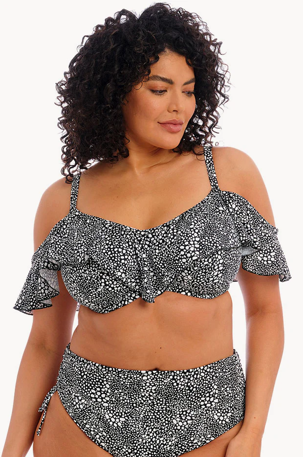 Pebble Cove F Cup Ruffle Bra
