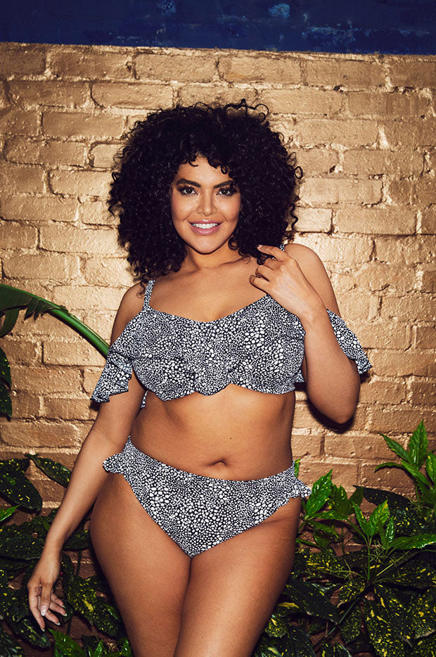 Pebble Cove F Cup Ruffle Bra - Image 3